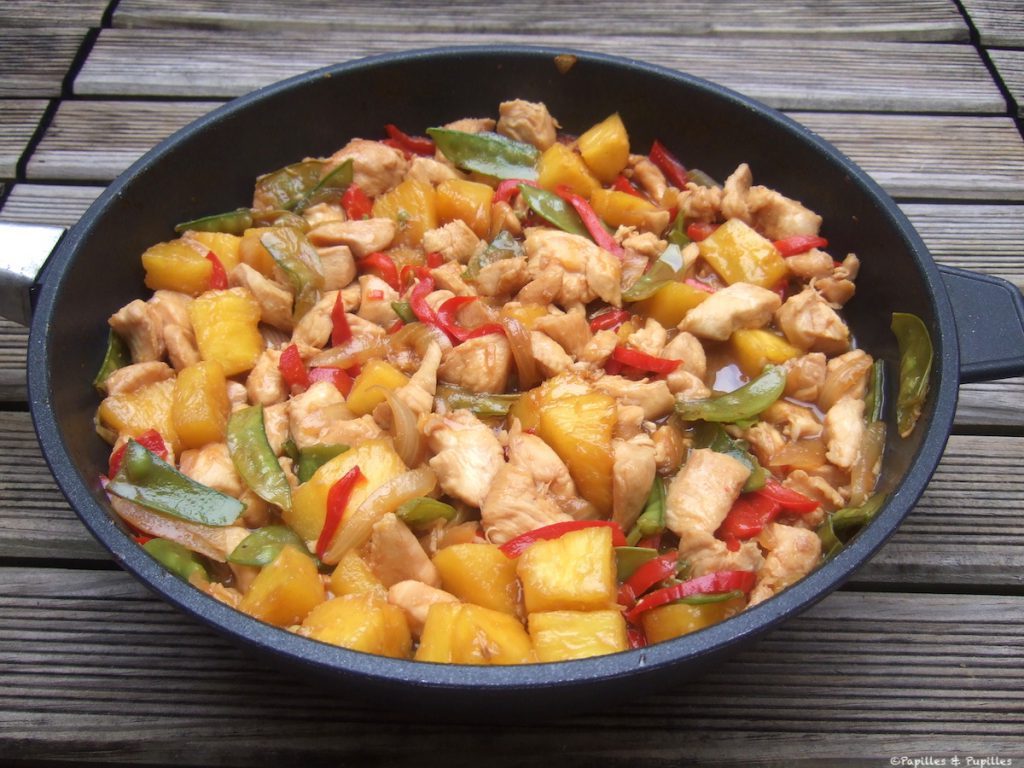 Poulet à l'ananas