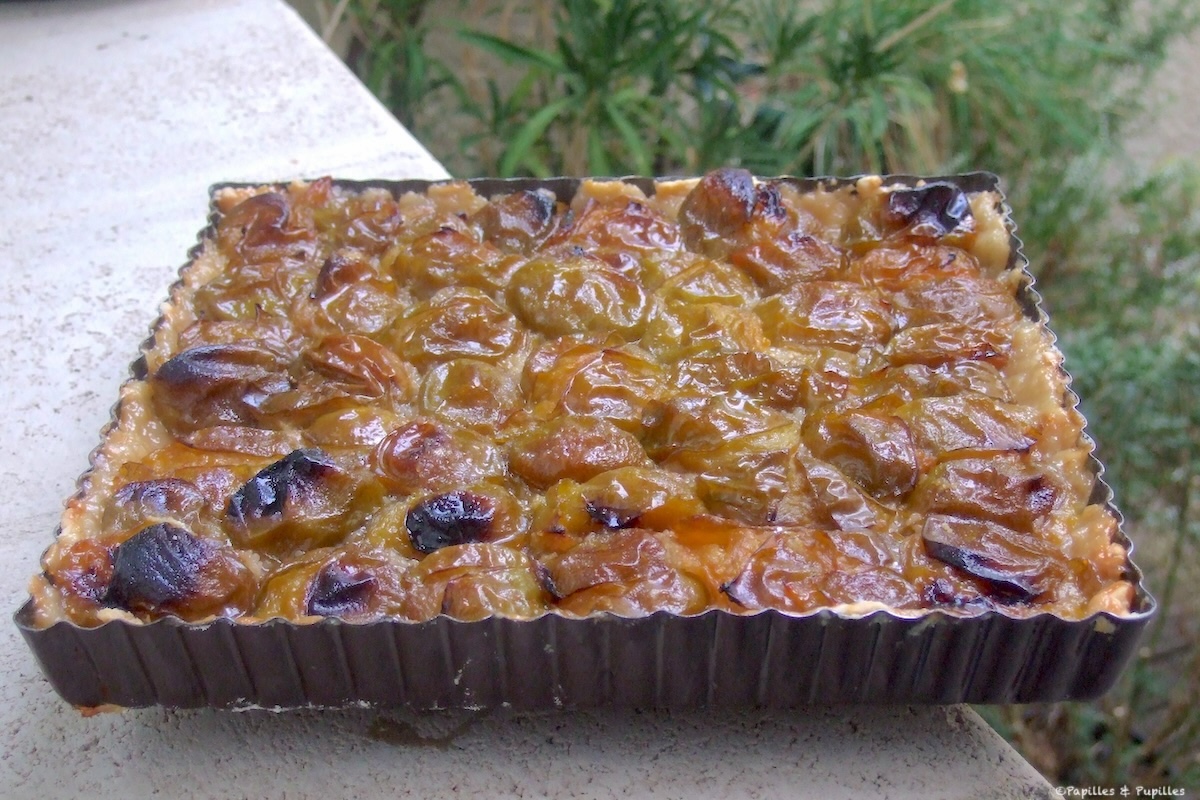 Tarte aux Reine Claude