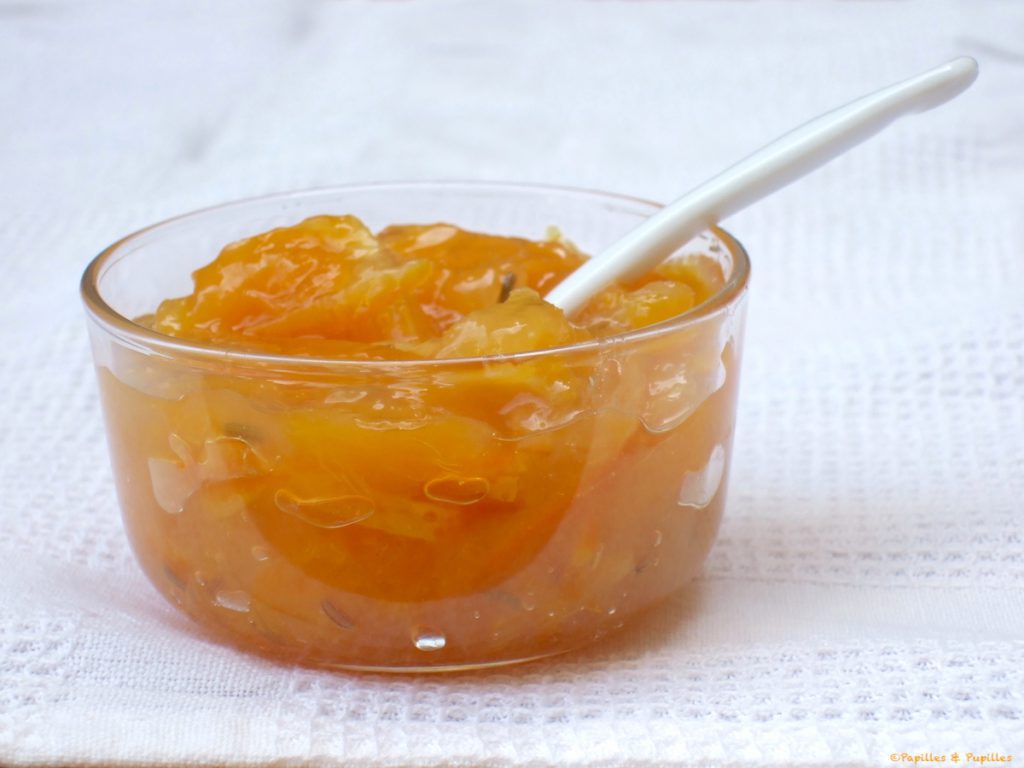 Confiture d'oranges aux grains de fenouil