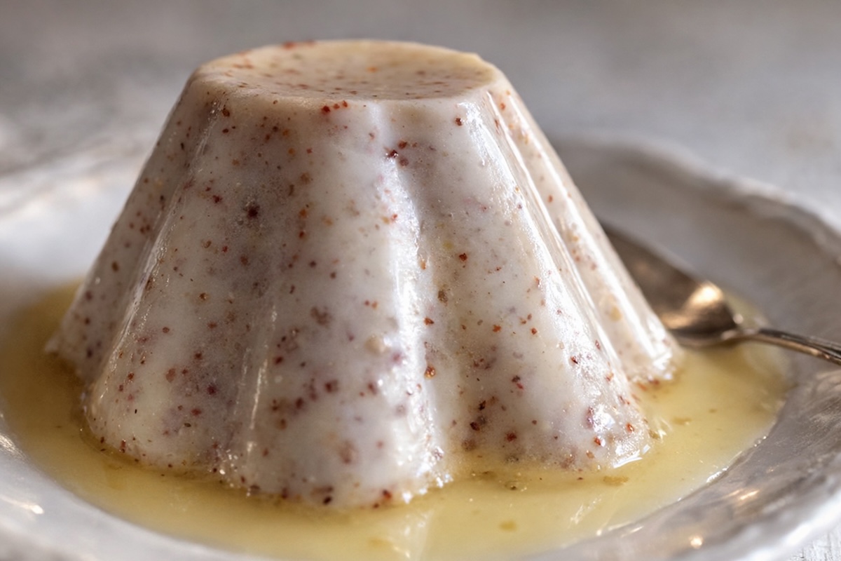 Flan crémeux aux amandes, sans oeufs, sans gluten