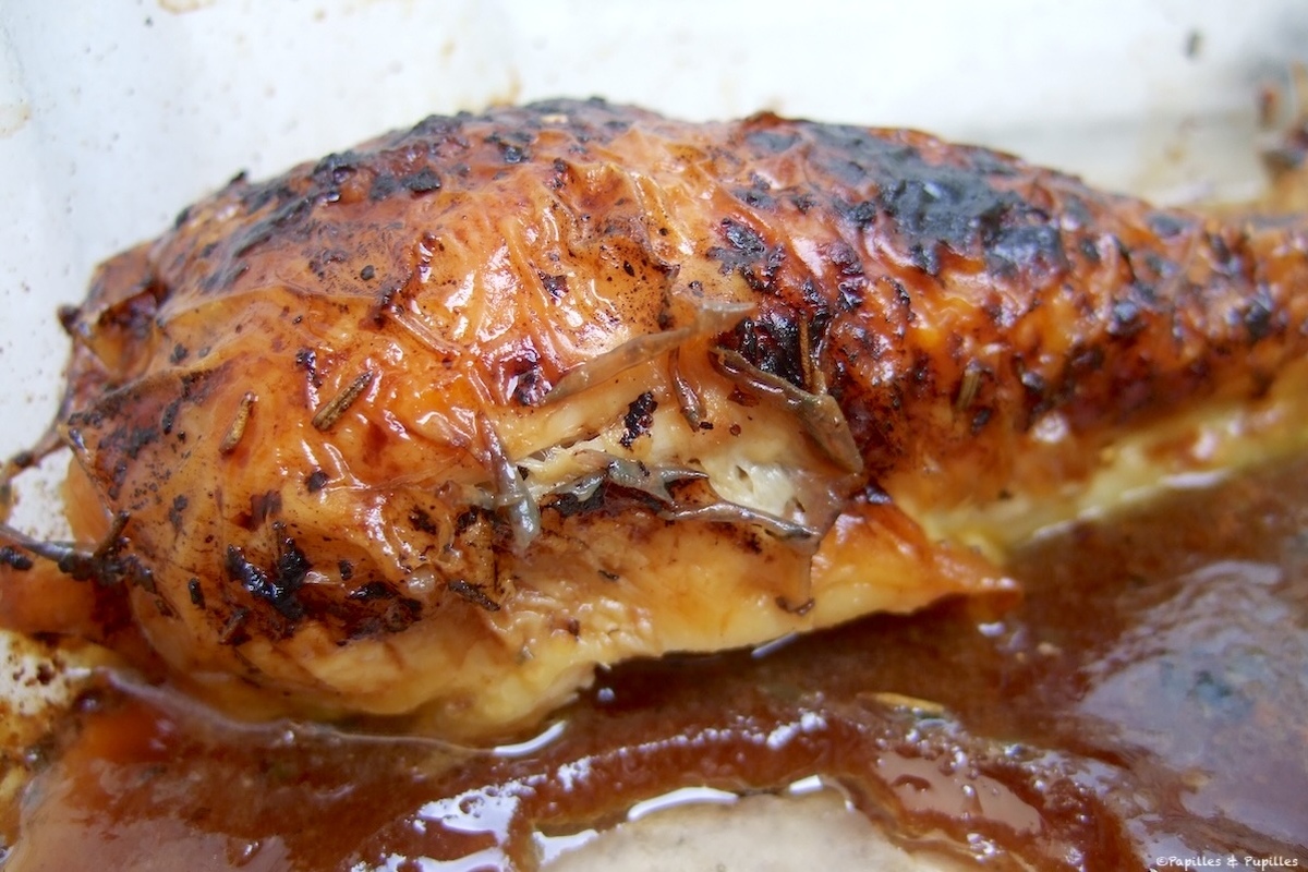 Poulet rôti façon melting pot