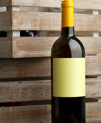 Vin étiquette vierge ©Shawn Hempel Shutterstock