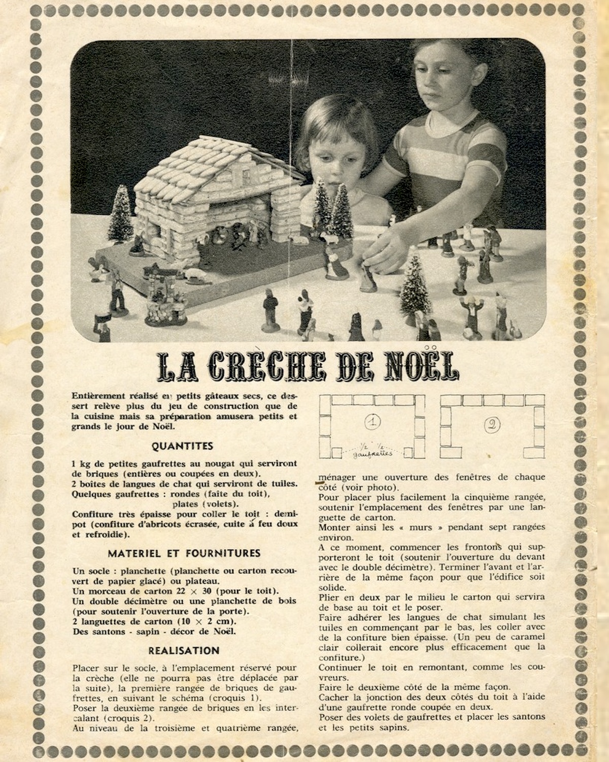 Crèche de Noël 