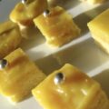 Carrés sablés à l’ananas curd sans lait sans gluten