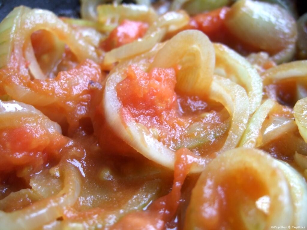 Compotée tomates oignons