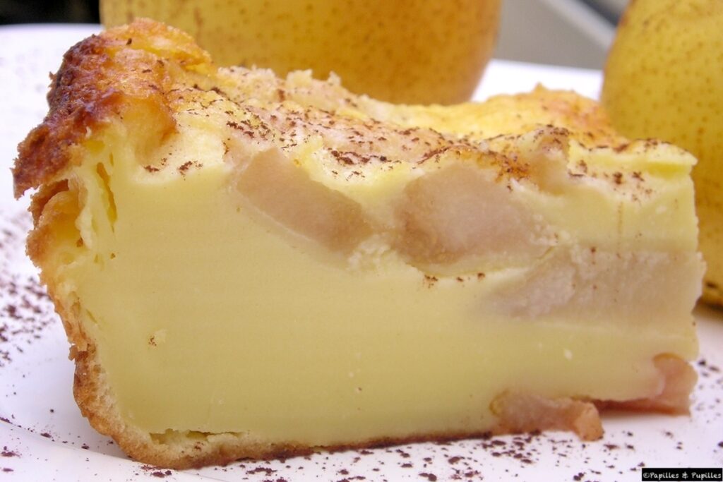 Flognarde aux poires