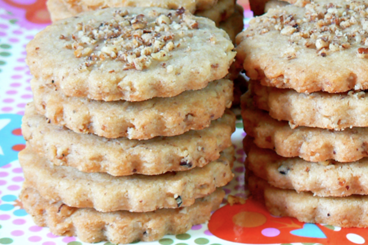 Sablés aux noix de Pécan sans oeufs