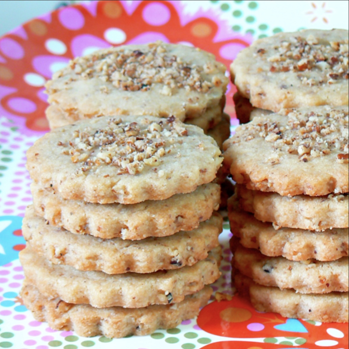 Sablés aux noix de pécan sans oeufs