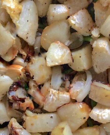 Chou rave sauté