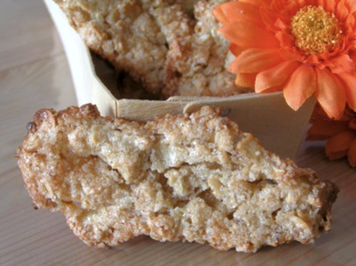 Croquants aux amandes sans lait