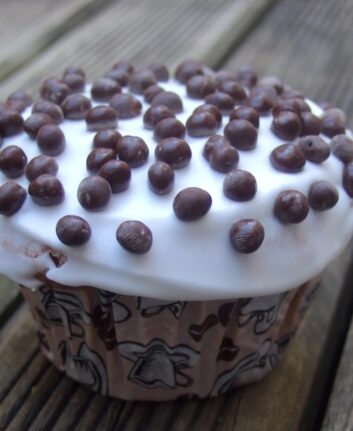 Cupcakes au chocolat et aux zestes d'orange