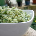 Risotto aux épinards et au fromage de chèvre de Jamie Oliver