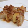 Brochettes de veau aux pommes