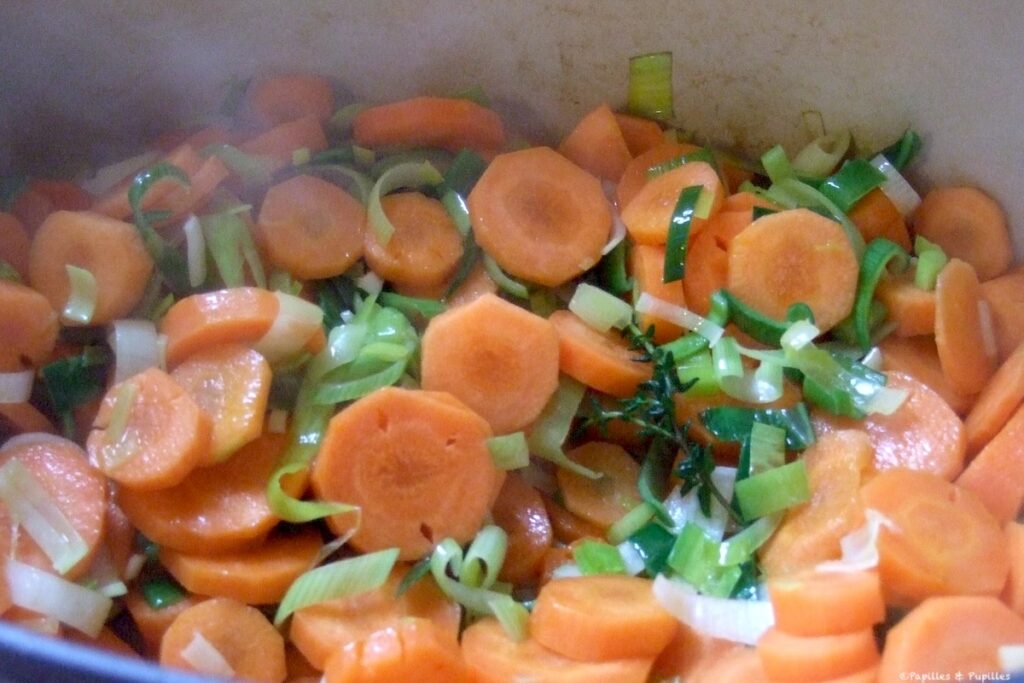 Carottes et poireaux