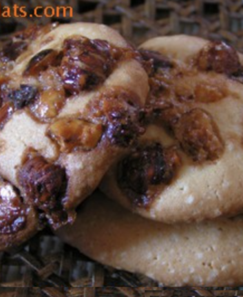 Cookies aux noisettes caramélisées sans lait