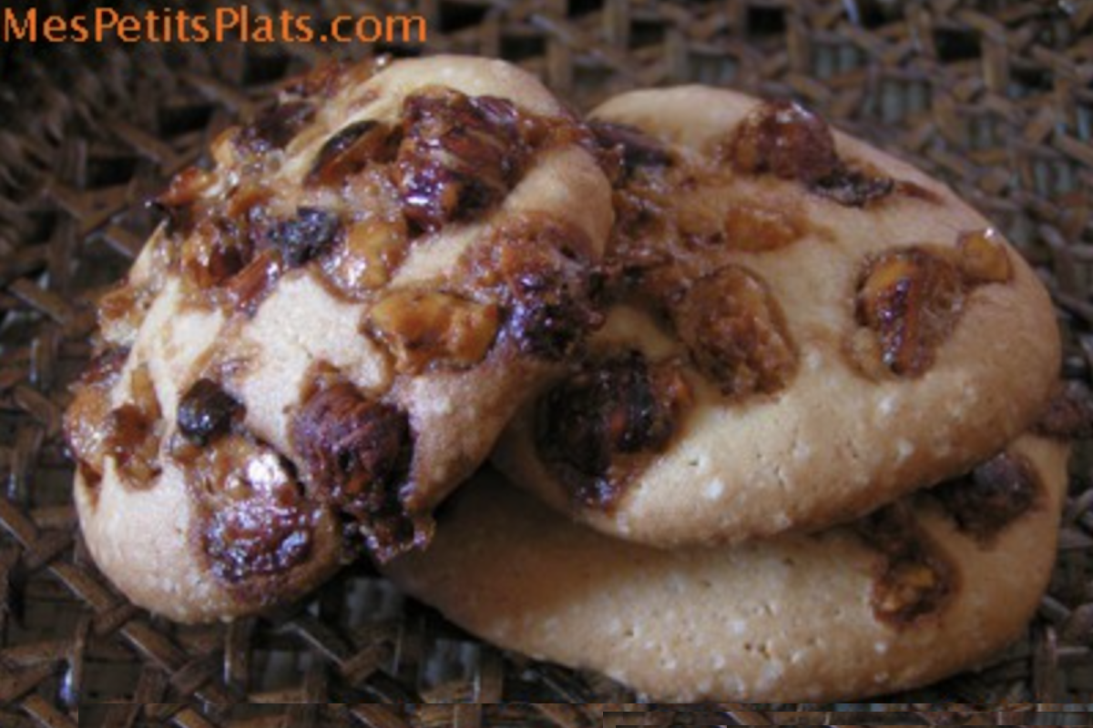 Cookies aux noisettes caramélisées sans lait