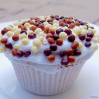 Cupcakes au café et aux perles de chocolat