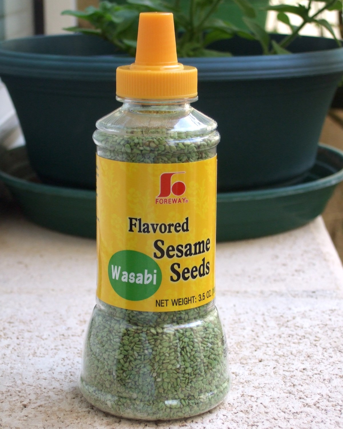 Grains de sésame au wasabi