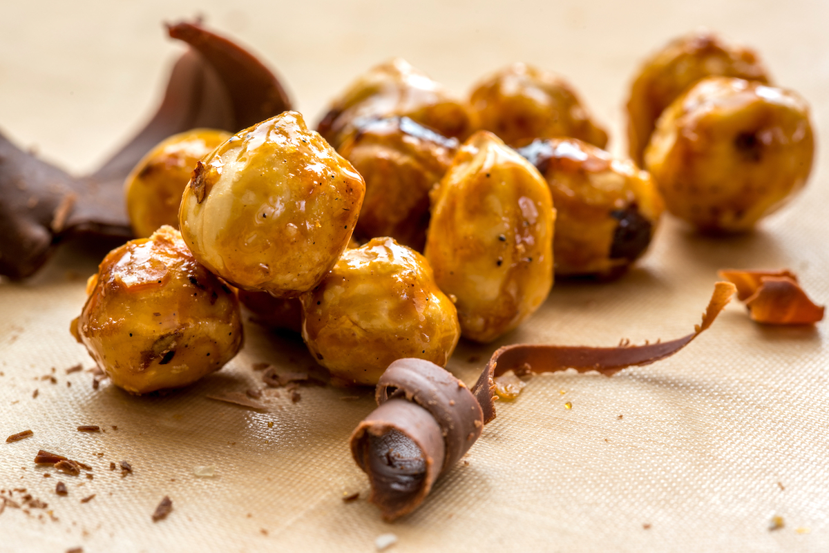 Noisettes caramélisées ©Sergey85 shutterstock