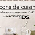 Leçons de cuisine - NIntendo DS