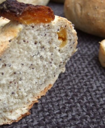 Petits pains au pavot et à l'abricot