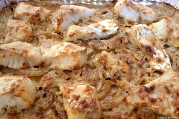 Poisson au tahiné, à la cannelle et au cumin