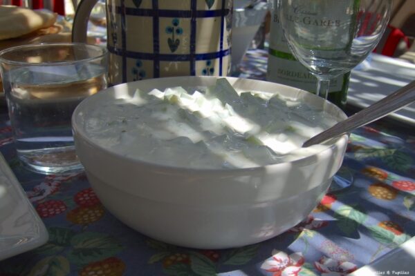 Salade de concombre au yaourt