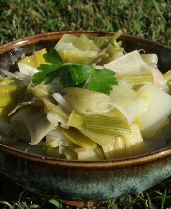 Poireaux en salade