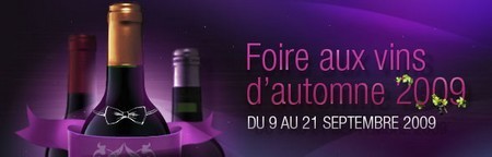 Bannière Foire aux vins