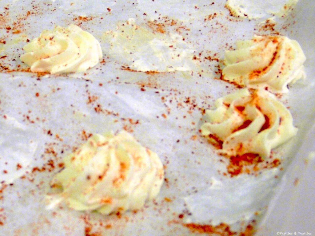 Crème fouettée congelée