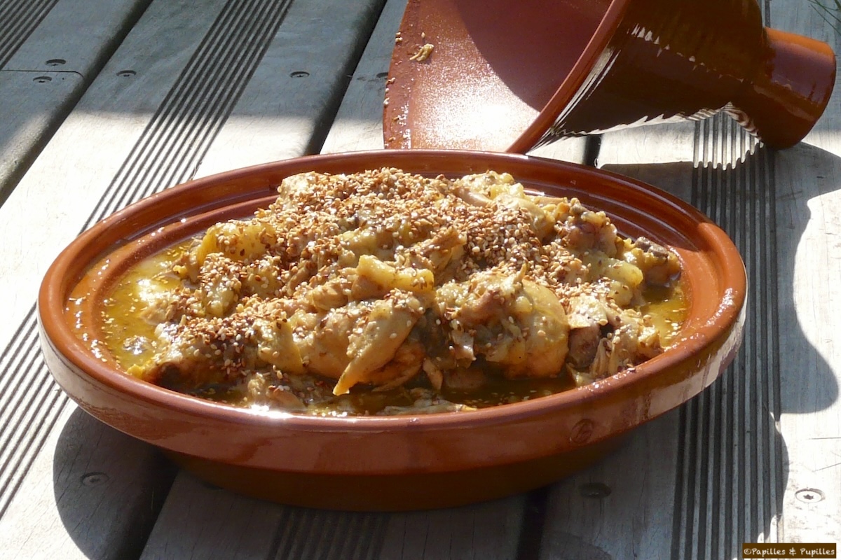 Tajine de poulet aux poires