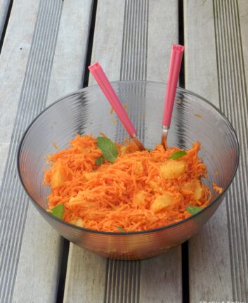 Salade de carottes à l'orange