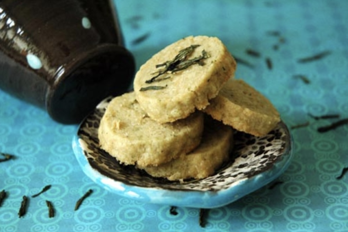 Shortbreads au thé, sans oeufs