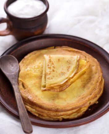 Crêpes de la Chandeleur sans oeufs sans lait ©Shutterstock
