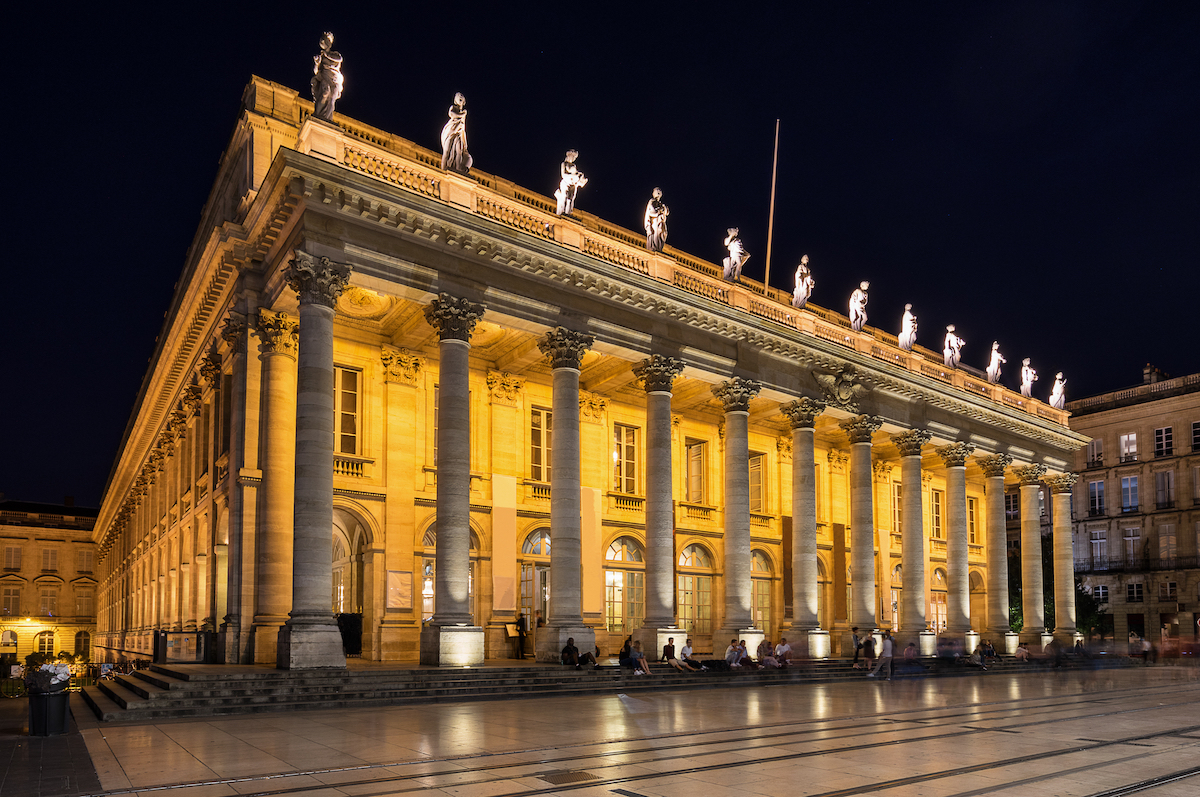 Grand Théâtre Bordeaux ©Gordon Bell shutterstock