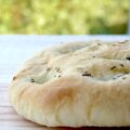 Focaccia aux herbes