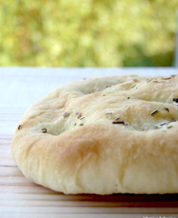 Focaccia aux herbes