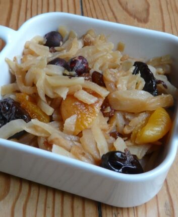 Navets aux fruits secs