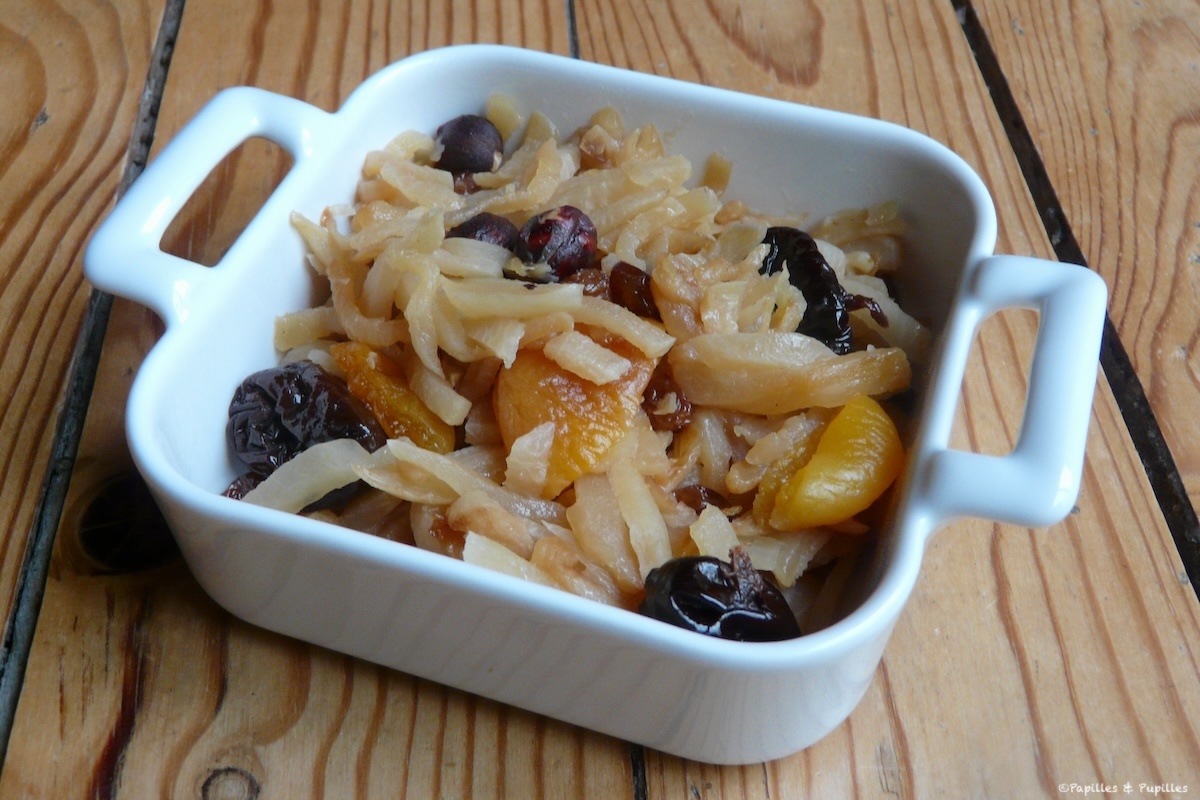 Navets aux fruits secs