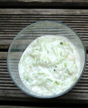 Raita de concombres