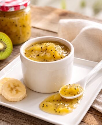 Confiture kiwis bananes