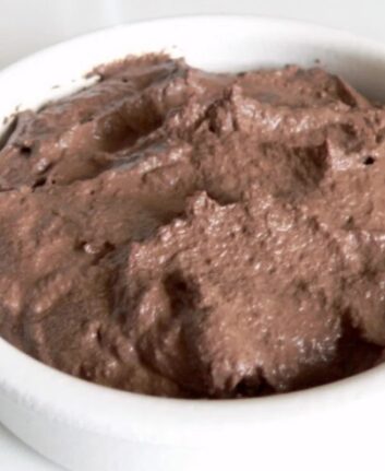 Mousse au chocolat et au tofu