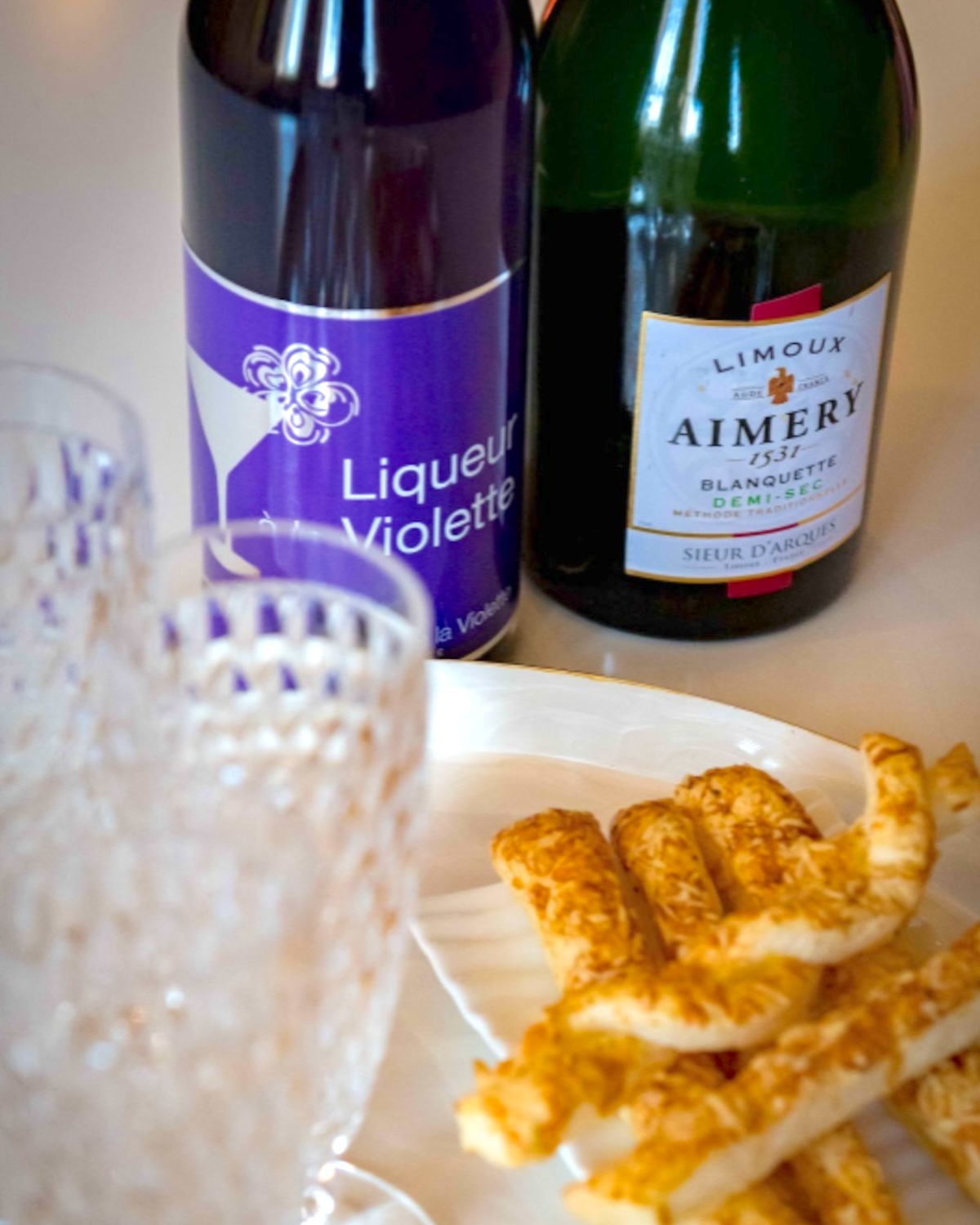 Kir impérial à la violette ©LaMaisonDeLaViolette