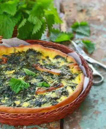 Quiche aux orties ©zoryanchik shutterstock