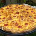 Quiche aux tomates cerises