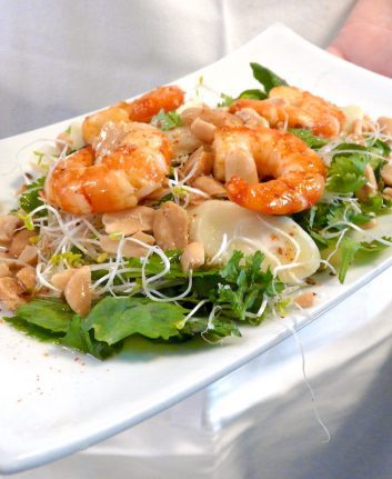 Salade asiatique façon Gontran Cherrier