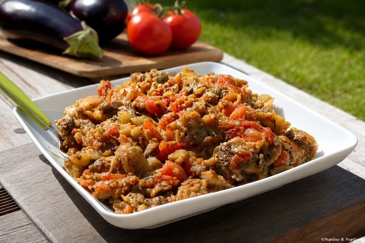 Zaalouk d'aubergines