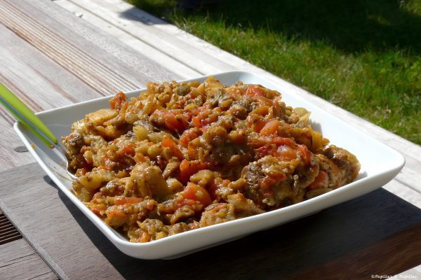 Zaalouk d'aubergines