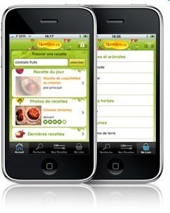 Appli iPhone Marmiton