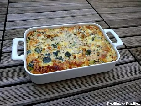 Gratin après cuisson